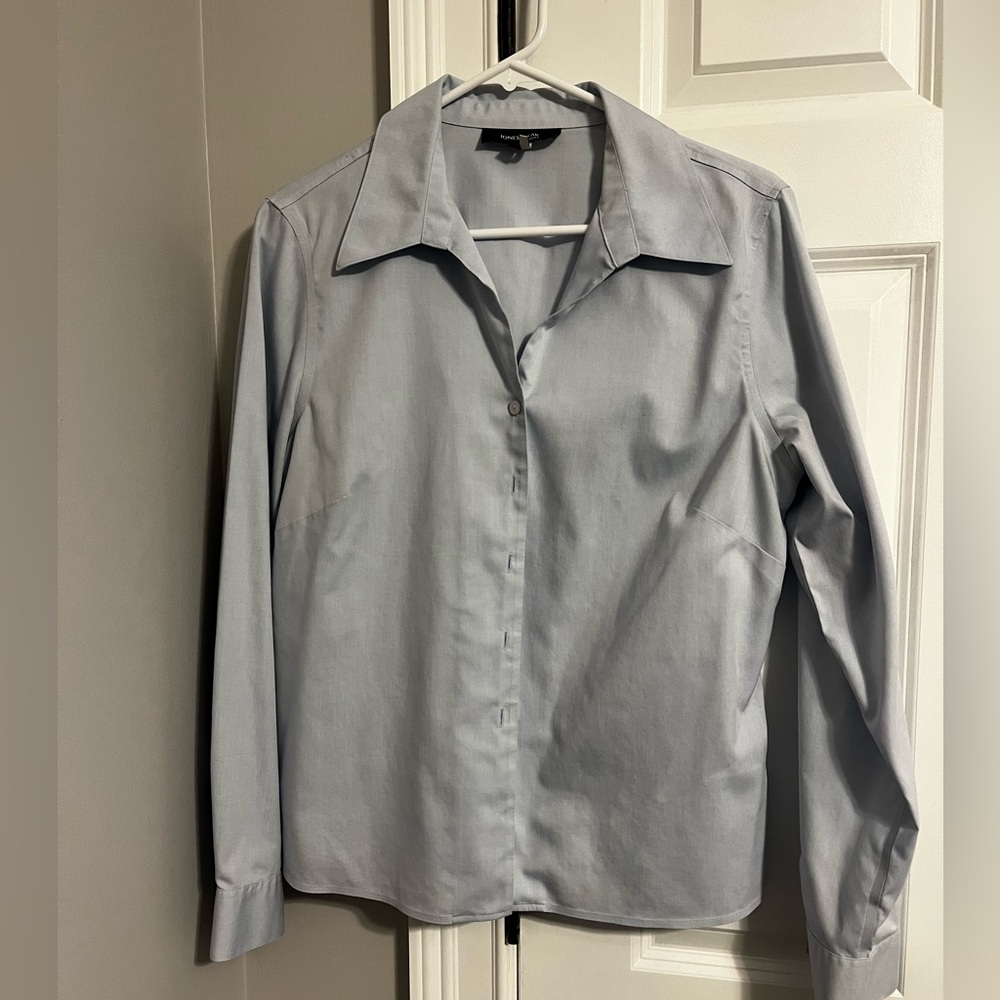 Jones Wear Light Blue Button Down Shirt